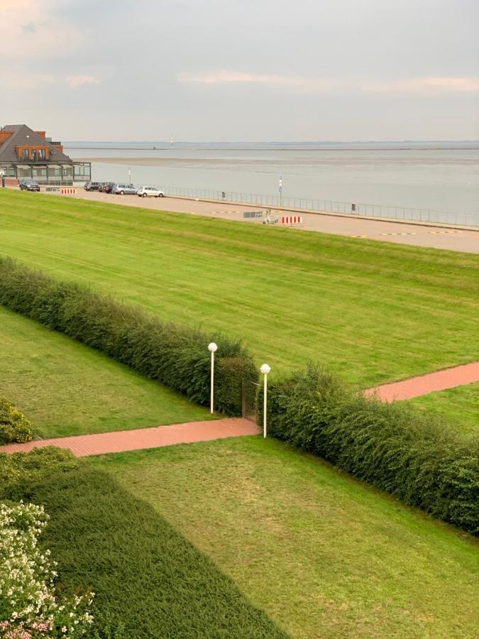 Fewo Mit Meerblick - Direktzugang Zur Nordsee Apartment Wilhelmshaven Bagian luar foto