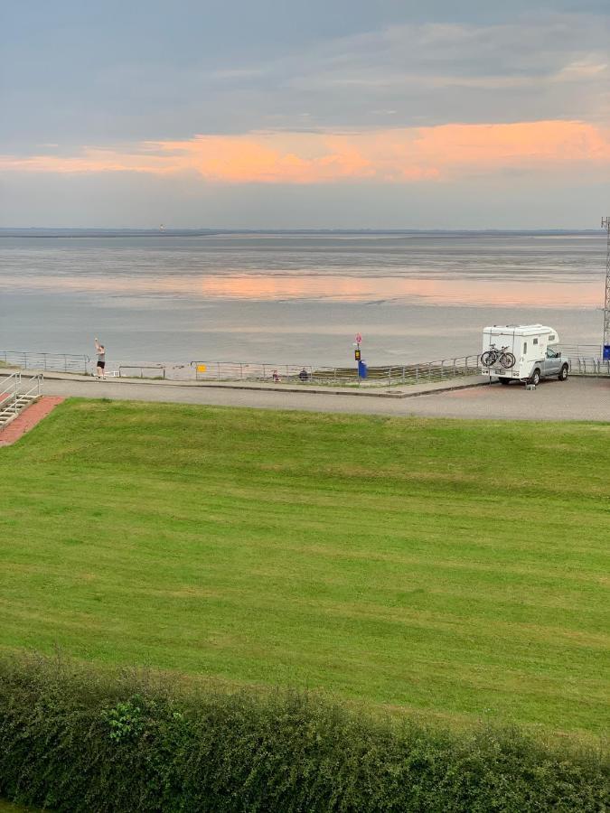 Fewo Mit Meerblick - Direktzugang Zur Nordsee Apartment Wilhelmshaven Bagian luar foto