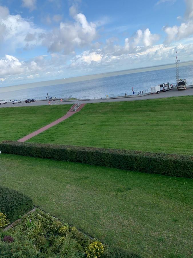 Fewo Mit Meerblick - Direktzugang Zur Nordsee Apartment Wilhelmshaven Bagian luar foto