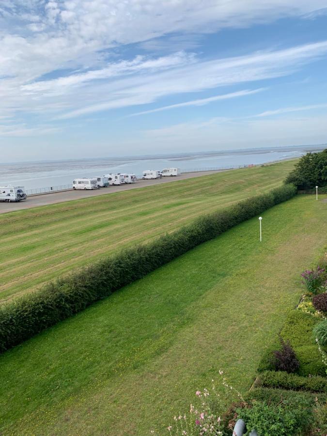 Fewo Mit Meerblick - Direktzugang Zur Nordsee Apartment Wilhelmshaven Bagian luar foto