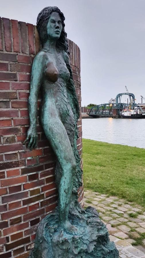Fewo Mit Meerblick - Direktzugang Zur Nordsee Apartment Wilhelmshaven Bagian luar foto